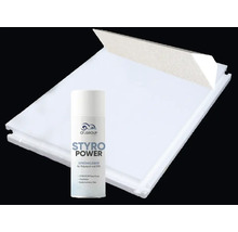 CF. GROUP Styro Power Sprühkleber für Polystyrol und expandiertes Polystyrol mit Dämmplatten für den Poolbau.