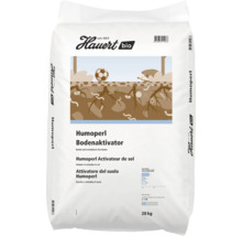 Packung Hauert bio Humoperl Bodenaktivator, 20 Kilogramm, zur Belebung und Revitalisierung des Bodens.