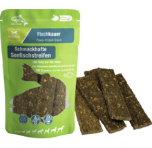 Dauerkauer Fischkauer Schmackhafte Seefischstreifen, Hundesnack aus 100 Prozent Seefisch, proteinreich, glutenfrei und zuckerfrei.