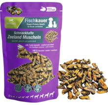 Dauerkauer Fischkauer Zeeland Muscheln Snack für Hunde und Katzen, gekocht und getrocknet, hoher Proteingehalt, glutenfrei und zuckerfrei.