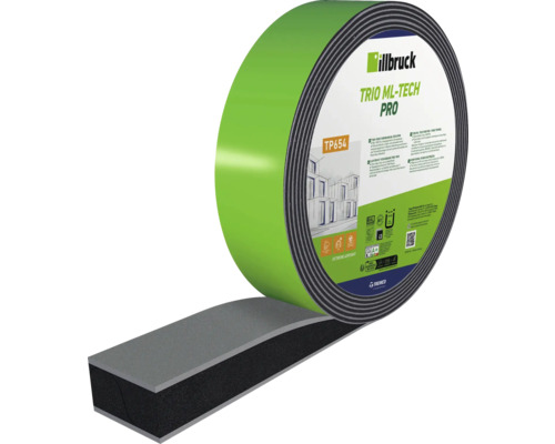 illbruck Multifunktions-Dichtungsband Trio ML-Tech Pro TP654 auf Rolle zur Fensterabdichtung.