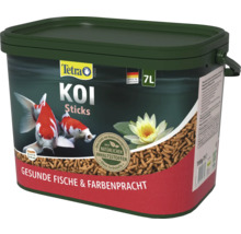 Tetra Pond Koi-Sticks Teichfischfutter in einem 7 Liter Eimer für gesunde Fische und Farbenpracht.