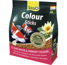 Tetra Pond Colour Sticks Fischfutter für Gartenteiche, 4 Liter, mit natürlichen Inhaltsstoffen für klares Wasser und intensive Farben.