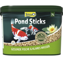 Tetra Pond Sticks Teichfischfutter, 7 Liter, mit natürlichen Inhaltsstoffen für gesunde Fische und klares Wasser.