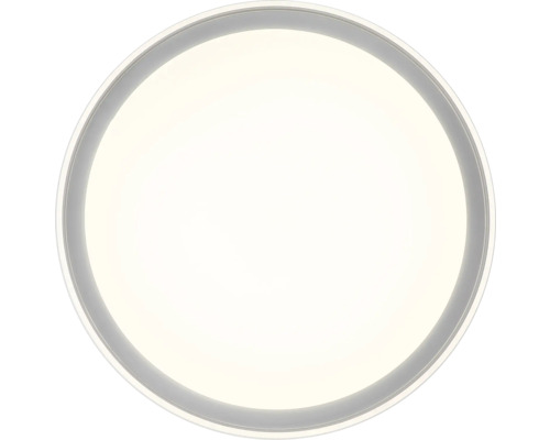 Runde LED-Deckenleuchte mit schmalem Rahmen für die Innenbeleuchtung.