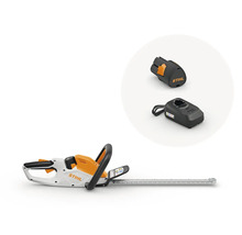 STIHL Akku-Heckenschere inklusive Akku und Ladegerät.
