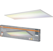 Osram LED-Panel Smart plus Planon Plus 120 mal 30 Zentimeter mit RGB-Farbwechsel und warmweißem Licht inklusive Verpackung.