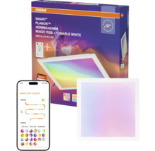 Osram Smart Plus Planon LED Panel, quadratisch, 450 mal 450 Millimeter, Magic RGB und Tunable White, inklusive App-Steuerung und Fernbedienung.