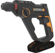 Worx Akku Bohrhammer H3 20 Volt mit ergonomischem Griff.