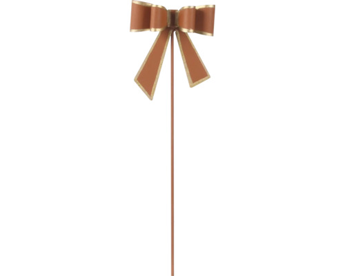 Dekostecker mit Schleife für Pflanzen und Geschenke.
