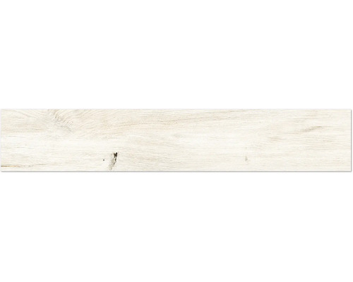 Bodenpaneel in heller Holzoptik mit feiner Maserung und kleinen Astlöchern.