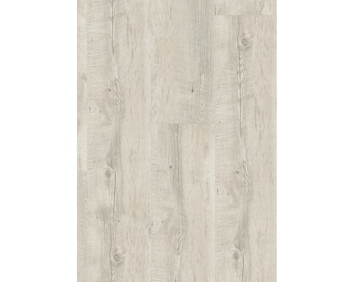 Nahaufnahme von hellem Vinylboden mit Holzoptik