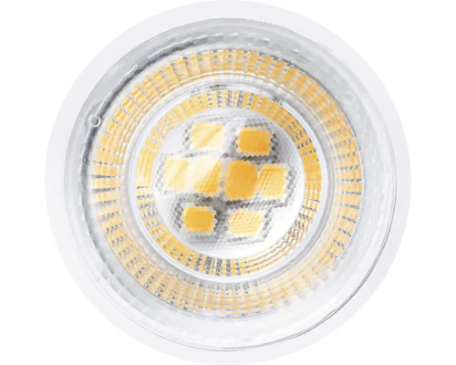 LED Reflektorlampe mit sichtbaren Leuchtdioden und Wabenstruktur
