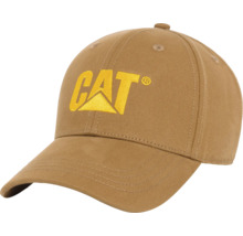 Caterpillar Baseballkappe mit Caterpillar Logo.