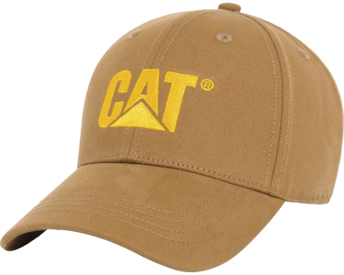 Caterpillar Baseballkappe mit Caterpillar Logo.