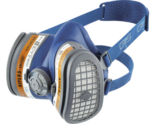 GVS Elipse A1P3 Halbmaske Atemschutzmaske mit verstellbaren Bändern.