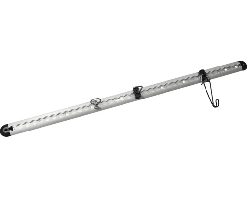 Airline-Zurrschiene aus Aluminium inklusive Fittings und Endkappen für die Ladungssicherung.