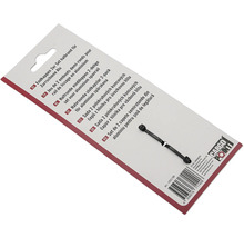 Set mit 2 halbrunden Endkappen für Zurrschiene aus Aluminium. Cargo Point Logo.