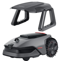 Mova Mähroboter inklusive Garage mit LiDAR-Navigation für präzises Rasenmähen.