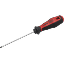 Pattfield Schlitzschraubendreher mit ergonomischem Mehrkomponentengriff.