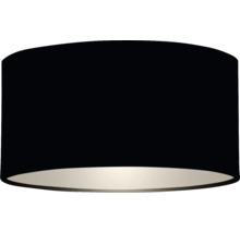 Zylindrischer Lampenschirm in Schwarz