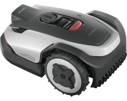 Roborock Mähroboter mit Sentisphere Technologie und kabelloser Begrenzung für die automatische Rasenpflege.