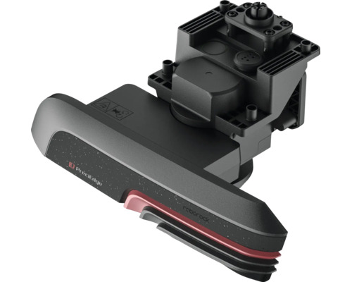 Schwarzes Roborock PreciEdge Sensormodul aus Kunststoff für Saugroboter.