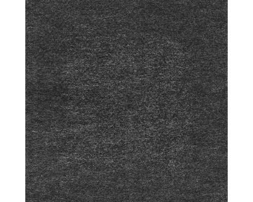 Nahaufnahme von dunkelgrauem Nadelfilz mit einer faserigen Struktur.