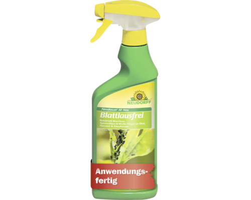 Neudorff Neudosan AF Neu Blattlausfrei Sprühflasche, anwendungsfertig gegen Blattläuse, Spinnmilben und Weiße Fliegen an Pflanzen.