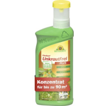 Neudorff Finalsan UnkrautFrei PLUS Konzentrat für bis zu 90 Quadratmeter, grüne Flasche mit gelber Kappe, 90 Prozent Rezyklat.