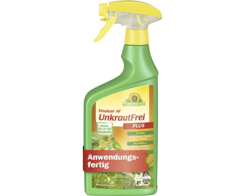 Neudorff Finalsan AF UnkrautFrei Plus Unkrautvernichter in der Sprühflasche, wirkt bis in die Wurzel, anwendungsfertig, biologisch abbaubar.