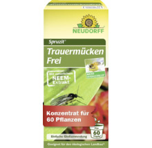 Neudorff Logo auf Spruzit TrauermückenFrei Konzentrat mit Neem-Extrakt zur Bekämpfung von Trauermücken für 60 Pflanzen, geeignet für den Bio-Landbau.