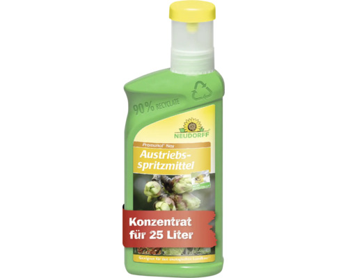 Neudorff Promanal Neu Austriebsspritzmittel Konzentrat für 25 Liter, geeignet für ökologischen Landbau, nicht bienengefährlich.