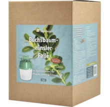 Buchsbaumzünsler-Falle Set von bioplant Garten & Bienen zur Befallsüberwachung und Ermittlung des Spritztermins.