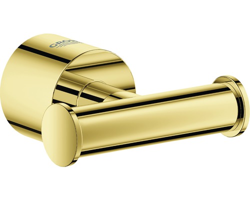 Doppel-Handtuchhaken Grohe Atrio New gold glänzend