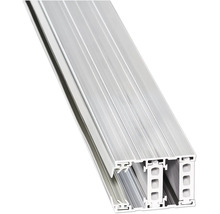 Aluminium-Basisprofil für Bodenübergänge mit Mehrkammer-System.