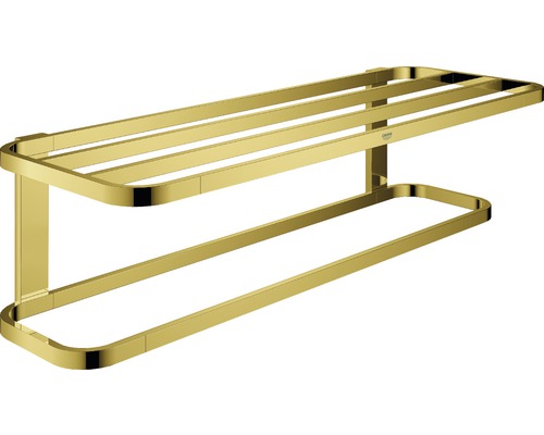 Handtuchhalter Grohe Selection 59,6x22,5x16,5 cm gold glänzend