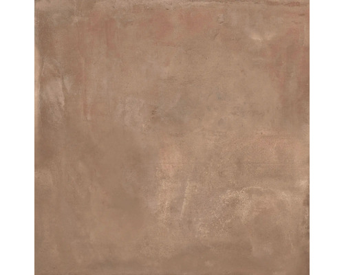 Quadratische Feinsteinzeugfliese mit strukturierter Betonoptik und matter Oberfläche für Wand und Boden.