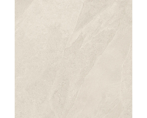 Feinsteinzeugfliese mit Natursteinoptik in hellem Beige.