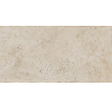 Beige Feinsteinzeug Fliese in Steinoptik mit strukturierter Oberfläche.