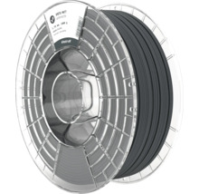 XPETG MATT 3D-Drucker Filament in Anthrazit von extrudr, 1,75 Millimeter Durchmesser, 1000 Gramm auf einer transparenten Spule.