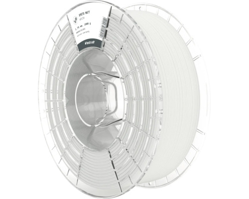 Extrudr XPETG MATT 3D-Druck Filament, 1,75 Millimeter, 1000 Gramm auf einer Kunststoffspule.