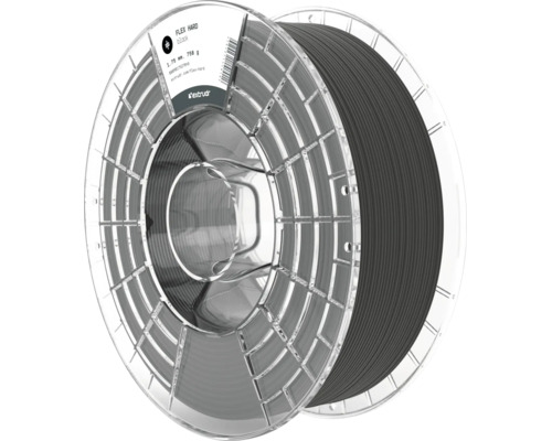 3D-Drucker Filament Extrudr Flex Hard in Schwarz, Durchmesser 1,75 Millimeter, 750 Gramm Spule.