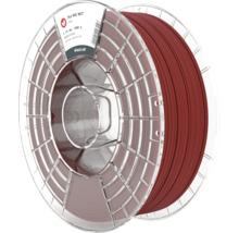 Spule mit rotem PLA NX2 Matt Filament von Extrudr, 1,75 Millimeter Durchmesser, 1000 Gramm für 3D-Drucker.