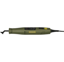 Proxxon Penschleifer PS 13 mit Netzkabel und Schleifaufsatz.