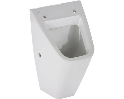 Wandurinal aus weißer Keramik von Laufen.