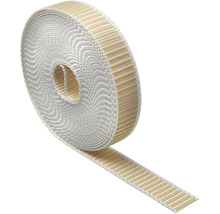Rolle gewebtes Gurtband für Rollladen mit gerippter Oberflächenstruktur.