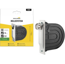 Schellenberg Einlasswickler Mini für Rollladen, Gurt 14 Millimeter, Länge 5 Meter, Lochabstand 118 Millimeter.