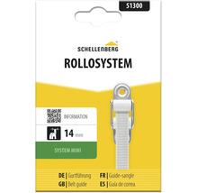 Schellenberg Gurtführung für Rollosystem Mini, für 14 Millimeter Gurtbreite.