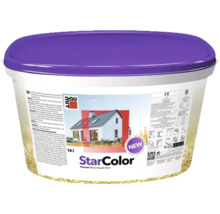 Baumit StarColor Premium Silikon-Fassadenfarbe im 14 Liter Eimer.
